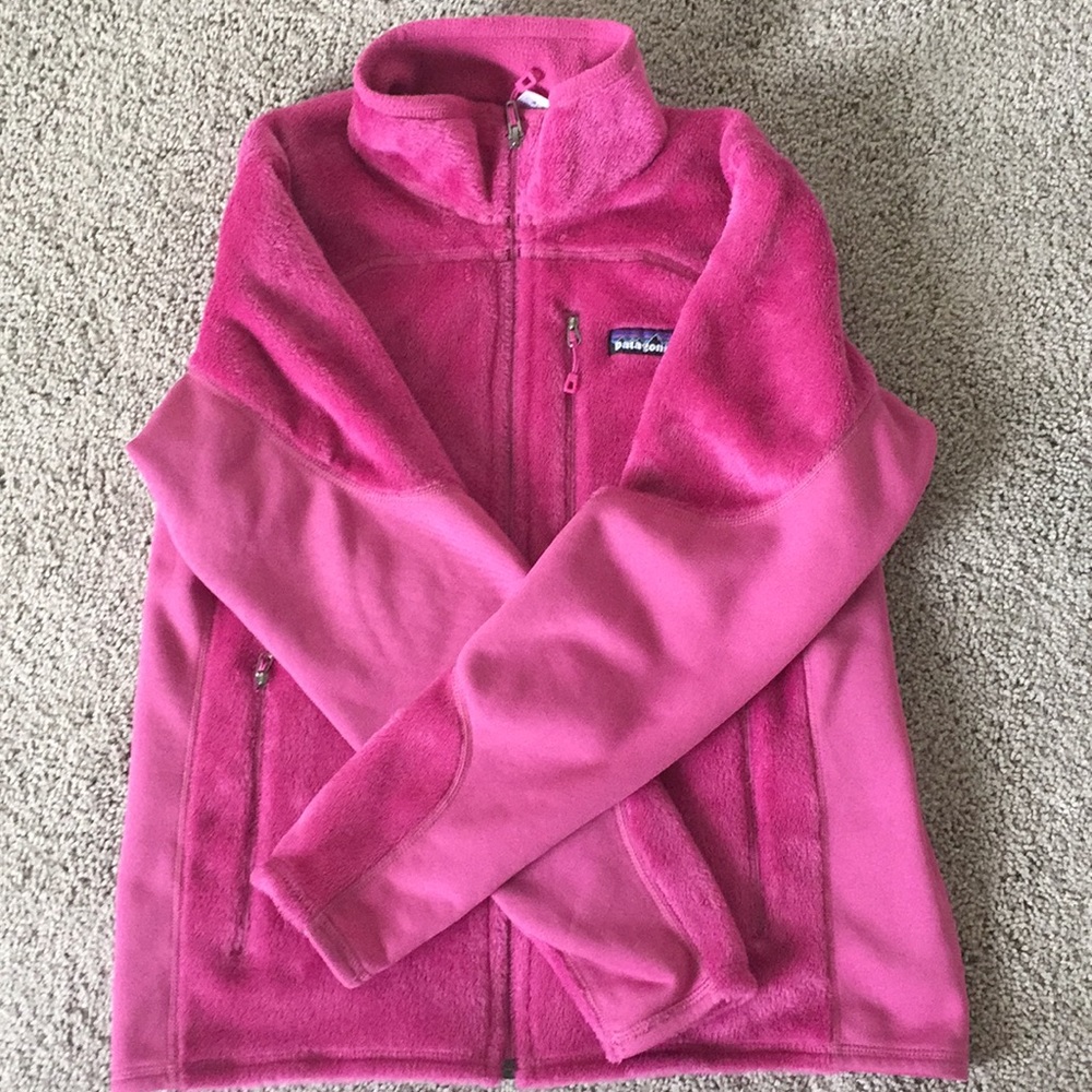 Patagonia Fleece Jacket in Pink